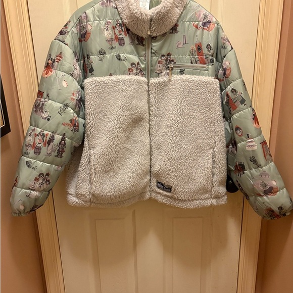 NWT Disney Parks × Loungefly Haunted Mansion Sherpa Fleece Jacket – [1X] - Picture 2 of 16